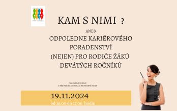 Odpoledne pro rodiče - Kariérové poradenství
